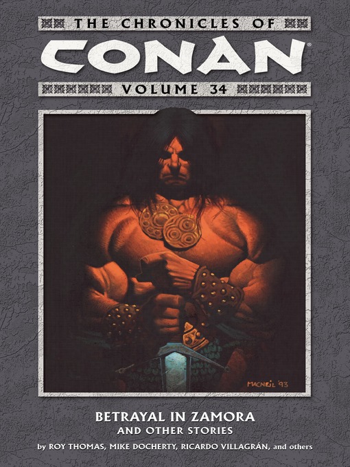 Cover image for The Chronicles of Conan Volume 34